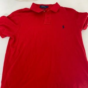 Men’s short sleeve PK polo Ralph Lauren custom fit large